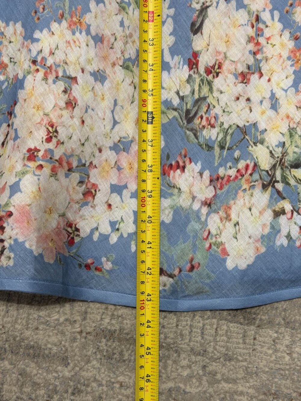 Zimmermann Cascadian Bisa floral-print linen skirt 2 US 6-8 - Picture 8 of 12